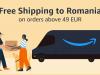 Amazon DE oferă livrare gratuită în România pentru orice comandă de minim 49 de euro!