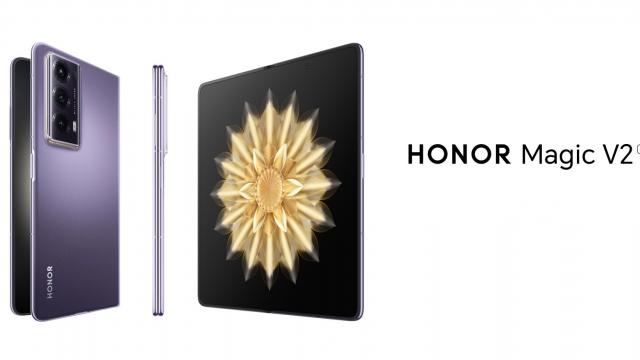 <b>IFA 2023: Noul pliabil Honor Magic V2 sosește în Europa drept rival pentru Galaxy Z Fold5; Are specificații de top, corp ușor, talie redusă</b>În urmă cu aproximativ două luni Honor anunța un nou telefon pliabil în China și anume modelul Magic V2. După cum se vehicula, evenimentul organizat de către companie azi în cadrul târgului tehnologic IFA 2023 ne-a adus și lansarea acestui model în Europa