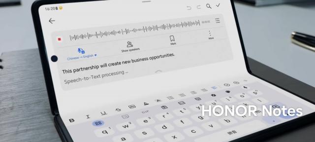 HONOR colaborează cu Google, aducând funcţii speciale pe Magic V3 (Google Cloud)