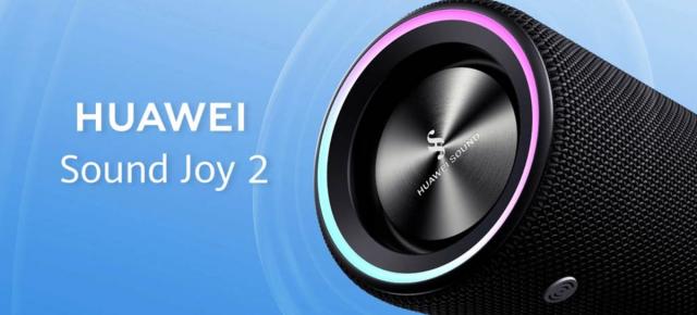 Huawei anunță boxa Sound Joy 2, cu 26 de ore de autonomie, control de pe ceas