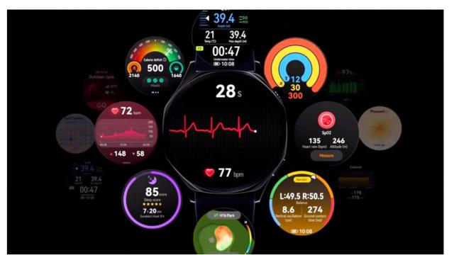 <b>Huawei îţi spune dacă rişti infecţii şi ce stare emoţională ai; Lansează TruSense, nou sistem de monitorizare fitness, sănătate pentru Watch GT5</b>În pregătirea pentru lansarea noului ceas Huawei Watch GT 5, compania chineză a dezvăluit sistemul care va sta la baza monitorizării sănătăţii şi fitness-ului utilizatorului pe viitoarele purtabile. E vorba despre Huawei TruSense