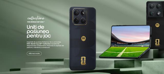 Preț și disponibilitate Motorola edge 70 Fusion FIFA Edition în România (căști cadou, extra reducere)