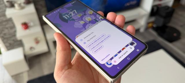 Motorola RAZR Fold: Software în continuare aproape stock, buton AI dedicat și 7 ani de actualizări Android, stylus