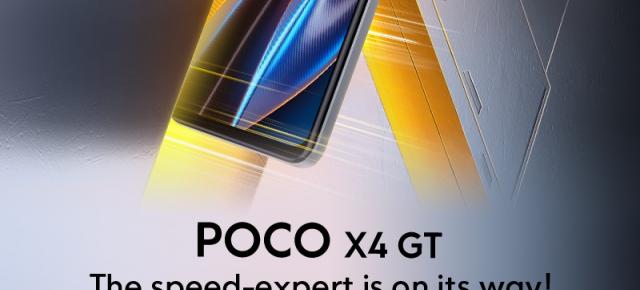 POCO X4 GT va sosi pe 23 iunie, cu ecran 144Hz și baterie de 5080 mAh; Avem un prim teaser oficial