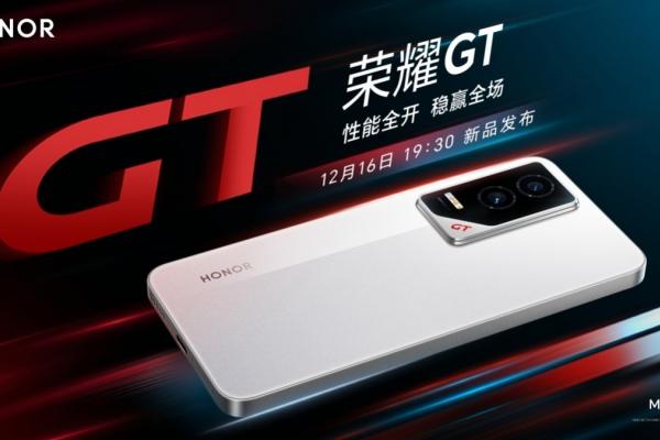 Honor GT: lansare oficială pe 16 decembrie, cu Snapdragon 8 Gen 3 și un design spectaculos