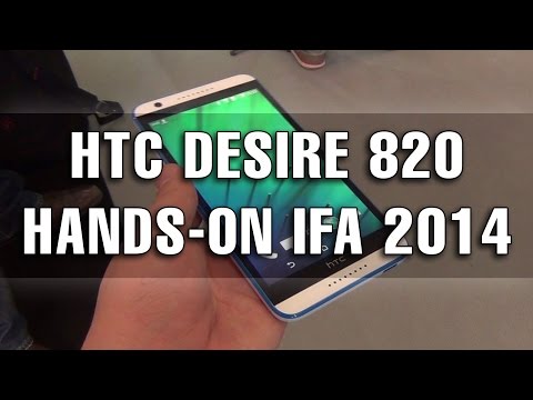 HTC Desire 820 Hands-On în Limba Română (IFA Berlin 2014) - Mobilissimo.ro