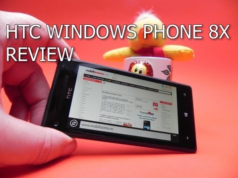 HTC Windows Phone 8X review Full HD in limba romana - Mobilissimo.ro